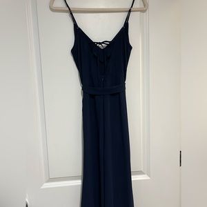 navy jumpsuit